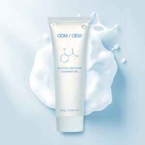 Private Label Salicylic Acid Acne Cleanser OEM Deep <b>Cleansing</b> Oil Control Amino Acid Face Wash ODM - Product Image 1