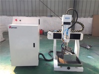 Mini-machine de gravure et de fraisage CNC 3D en métal 3040 à 6 axes avec moteur et pompe