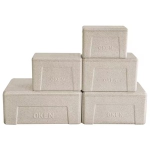 Custom Available Epp Foam Cooler Box Portable Insulated Cooler Box For Food Delivery Recycle Epp Thermo Box