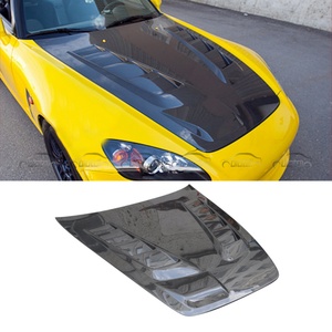 Capot moteur avant en fibre de carbone style JS avec aération pour Honda S2000 AP1 AP2 Kits de carrosserie 2000-2008 - Product Image 5