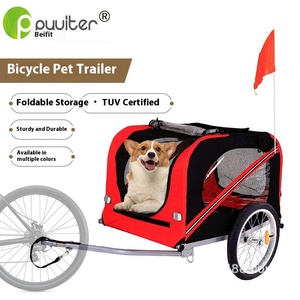 Remolque de Bicicleta <span class=keywords><strong>para</strong></span> Transporte de Mascotas <span class=keywords><strong>Perros</strong></span> y Gatos - Product Image 4
