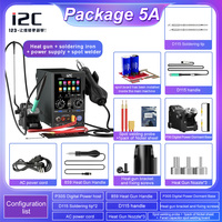 I2C P30S Catu Daya Digital Multifungsi dengan Kit Solder Besi dan Pistol Udara Panas untuk Platform Perbaikan dan Pematrian Ponsel