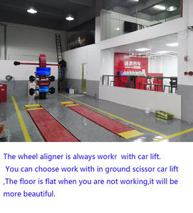 Machine d'alignement de roues de <span class=keywords><strong>voiture</strong></span> de <span class=keywords><strong>garage</strong></span> multi-langues précise Baohua 2022, best-seller, avec plateau tournant pour l'alignement de la machine - Product Image 2