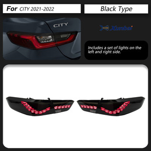 Luz Trasera LED Plug and Play con Diseño de Escamas de Dragón para Honda City <span class=keywords><strong>2022</strong></span>, Kit de Actualización con Intermitentes Dinámicos Secuenciales - Product Image 6