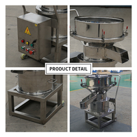 Tamiseur vibrant monocouche pour lait de soja, jus, sauces, poudres et granulés