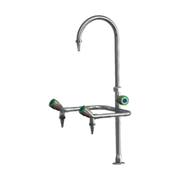 Équipement de laboratoire Utilisation en laboratoire Robinet/robinet d'eau résistant aux produits chimiques Robinet d'évier de laboratoire Plastique industriel PP Accessoires scolaires Acheter à l'école