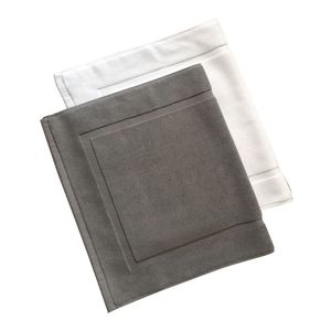 Tapis de bain de luxe 5 étoiles en coton 100% hautement absorbant, antidérapant et lavable en machine - Product Image 2