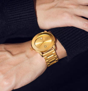<span class=keywords><strong>Montre</strong></span> à quartz pour <span class=keywords><strong>homme</strong></span> en acier inoxydable <span class=keywords><strong>ultra</strong></span>-mince VVS 41 mm, bracelet 20 mm, cadran à aiguilles, résistante à l'eau, <span class=keywords><strong>montre</strong></span> de luxe, faible MOQ - Product Image 4