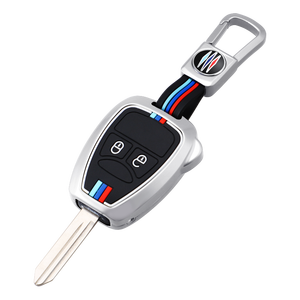 Funda Protectora para Llaves de Coche de Aleación de Zinc y Gel de Sílice para Chrysler 300C <span class=keywords><strong>YPSILON</strong></span> DODGE HORNET JEEP, Llavero, Bolsa para Llaves - Product Image 1