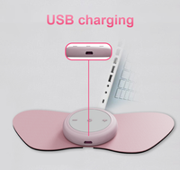 Appareil de physiothérapie TENS rechargeable par USB, télécommande sans fil, 6 modes, impulsions 1-130 Hz pour massage des douleurs corporelles, du cou, du genou et du dos