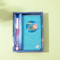 Auf Lager Anime Nettes Notizbuch Mit 3D-Stift Topper Für Schüler Hand Konto Tagebuch Kinder Zurück zur Schule Geschenke Mit Box