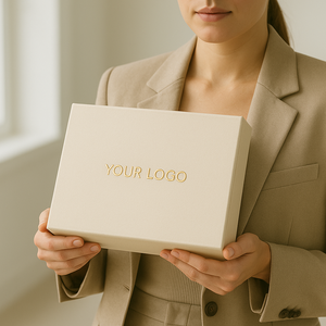 Tùy chỉnh in đóng gói sang trọng cứng nhắc chăm sóc da bao bì hộp với lụa chèn, nắp và cơ sở Hộp quà tặng cho mỹ phẩm - Product Image 1