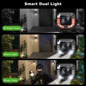 Caméra de sécurité IP PTZ GR-PM3X20D-M8S IP66 8MP 4K avec application HiEasy, suivi automatique des personnes, essuie-glace, étanche, vision nocturne extérieure - Product Image 4