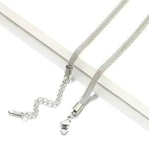 Offre Spéciale nouvelle mode 4mm haute poli bijoux rond <span class=keywords><strong>maille</strong></span> chaîne en acier inoxydable hommes femmes <span class=keywords><strong>maille</strong></span> chaîne collier - Product Image 4