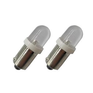 Ampoules LED ADT Pinball Ba9s # 44 # Ampoules LED pour flipper à base baïonnette 47, sans effet fantôme, givrées # 555 # 44 - Product Image 1