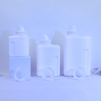 Bouteille de détergent à lessive directe d'usine 300ml 600ml 1L avec bouchon à tirette bouteille de savon liquide de lavage