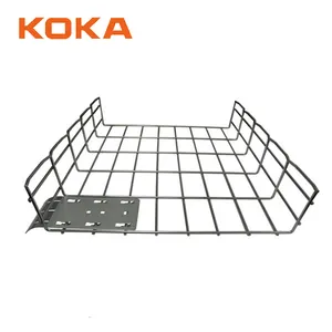 Good Quality Stainless Steel Under Desk Office Wire Mesh Cable Management Basket Tray