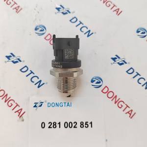 Capteur de pression de rampe de carburant 0 281 002 851 0281002851 pour 3974092 BG6X9F479CA/ VM 2T2906051B - Product Image 6