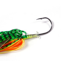 CHEERY 6 couleurs Leurres Chatterbait Blade Jig à vibration sonore et anti-accrocs pour la pêche au bar, au loup-étoilé, en lac, rivière et mer