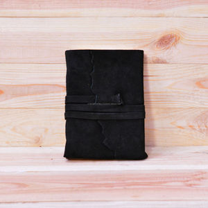 Vente en gros de carnet de notes en cuir véritable vintage business planner carnet de notes fait à la main en coton blanc fil à coudre journal intime - Product Image 2