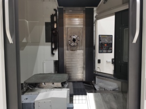 Centro de mecanizado horizontal HMC630 automático Husillo único BT50 Taper Multifuncional Precio competitivo GSK <span class=keywords><strong>Mitsubishi</strong></span> CNC - Product Image 4