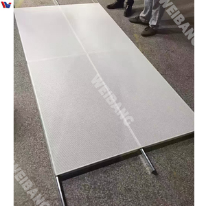 Panneau composite métallique acoustique moderne anti-rayures avec revêtement PVDF pour utilisation intérieure/extérieure dans les restaurants, cafés et centres commerciaux - Product Image 6