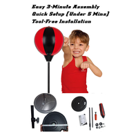 Sac de frappe gonflable en PU pour enfants, ensemble d'entraînement pour la maison, la salle de jeux et l'extérieur, anti-stress, vente en gros usine