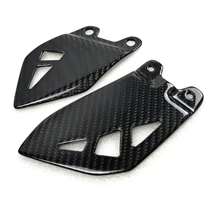 Para <span class=keywords><strong>Kawasaki</strong></span> <span class=keywords><strong>Ninja</strong></span> <span class=keywords><strong>ZX10R</strong></span> <span class=keywords><strong>2016</strong></span> 2017 2018 2019 2020 2021 2022 3K 100% fibra de carbono seca accesorios de motocicleta placas de talón - Product Image 3