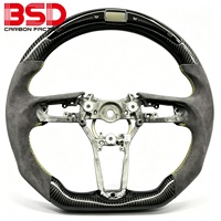 Volant sport en fibre de carbone personnalisé pour Mazda CX30 CX5 Mazda 3 6 Rx8 Axela CX5 CX90 Atz CX8 CX7 ATENZA, accessoires de voiture