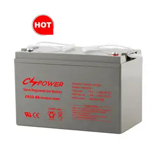 CSPower 12V 85Ah solar gel battery with factory price CG12-85