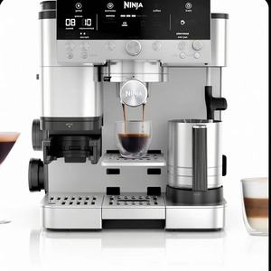 Cafetera Espresso Italiana Totalmente Automática ES601, 220V, Enchufe Europeo, en Stock, Cafetera Doméstica de Alta Gama Totalmente Automática - Product Image 1