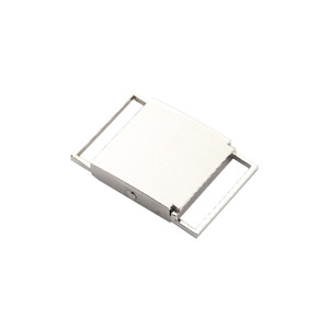 Hebilla de Placa Jiuyuan de 28 mm de Diámetro Interior, Aleación de Zinc Plateada, Accesorios para Bolsos, Hebillas para Cinturones - Product Image 1