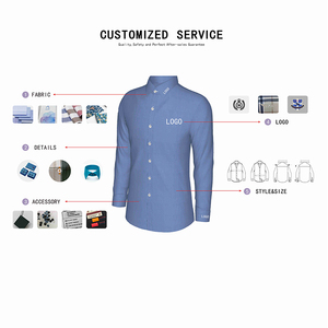 Camisa de Vestir de Manga Larga para <span class=keywords><strong>Hombre</strong></span>, Corte Slim, Cuello Cuadrado, Antiarrugas, Transpirable, Satén Elástico, Ecológica, ODM - Product Image 6