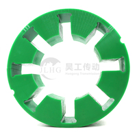 Accouplements en polyuréthane résistant à l'usure, vert, 8 pétales, type Falk R Spider Wrapflex, amortisseur en élastomère, fleur de prunier, prix d'usine HAOGONG