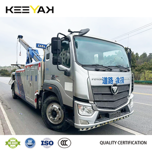 FOTON 4x2 Camion de remorquage intégré avec élévateur sous châssis 12 tonnes, dépanneuse à grue – Usine de classe mondiale pour des ventes en forte croissance - Product Image 4