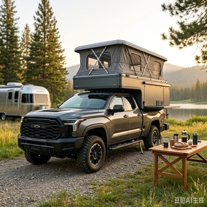 Tenda da Tetto Scorrevole per Pickup <span class=keywords><strong>con</strong></span> Design a Baldacchino per Tacoma, Tundra, GMC Sierra 1500 - Product Image 2