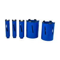 Foret diamanté soudé au laser 1/2'' BSP 25-700 mm pour béton durci, brique, bloc, maçonnerie