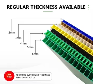 Hội Đồng Quản trị đa màu sóng tùy chỉnh kích thước 8 mét tấm nhựa màu mờ Matt PP Polypropylene tấm tôn - Product Image 2