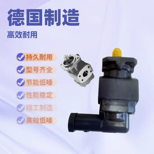 Pompe à engrenages Kracht Gear Pump KF80RF4 D15, pompe à huile quantitative pour systèmes hydrauliques, entraînement électrique, axe d'entraînement - Product Image 2