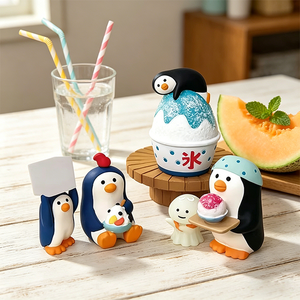 ตุ๊กตาไอศกรีมนางฟ้าแสนน่ารักสำหรับตกแต่งโต๊ะทำงาน ของตกแต่งบ้านและออฟฟิศสไตล์สวยงาม ธีมไอศกรีม ของตกแต่งห้องขนาดเล็ก ของขวัญ - Product Image 2