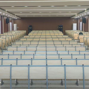 Aulas universitarias estilo Pie <span class=keywords><strong>de</strong></span> hierro a bajo precio <span class=keywords><strong>de</strong></span> fábrica con mesas y sillas <span class=keywords><strong>de</strong></span> fila salas <span class=keywords><strong>de</strong></span> conferencias auditorios sillas <span class=keywords><strong>de</strong></span> Iglesia - Product Image 6