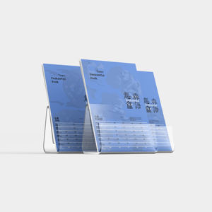 Настенный календарь с индивидуальным логотипом, тиснением, ежегодный/ежемесячный, рекламный, в стиле Брайля, офсетная печать, из картона - Product Image 1