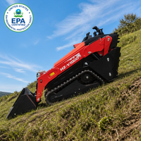 Mini-chargeuse sur chenilles Yanmar, poids opérationnel 1892 kg, levage vertical, chargeuse compacte pour usage agricole