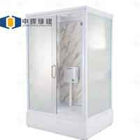 CGCH Salle de Bain Préfabriquée 2024 Vente Chaude, Salle de Bain Modulaire Intégrée, Cabine de Douche Intégrée, Modules de Salle de Bain Préfabriqués