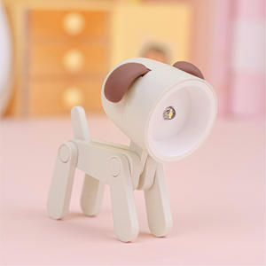 LED <b>Mini</b> Cute Pet Night Light for Kids' Room Bedside Bedroom Living Room Decor Perfect Student Gift Cartoon Folding <b>Table</b> Lamp - Product Image 2