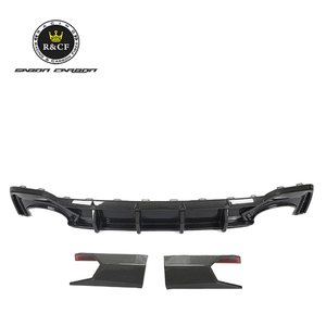 RS6 C8 Avant Carbon Heckdiffusor Heckstoßstangen-Diffusor für Audi RS7 2019-23 - Product Image 1