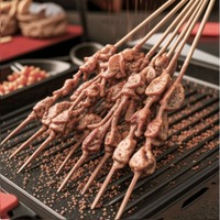 Offre Spéciale – Brochettes de Kebab en Bambou Naturel de 30 cm, Écologiques et Biodégradables, de Haute Qualité, Prix Usine