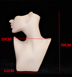 <span class=keywords><strong>Mannequin</strong></span> Tête en <span class=keywords><strong>Plastique</strong></span> Économique, Offre Spéciale sur le Marché, Tête de <span class=keywords><strong>Mannequin</strong></span> pour Bijoux - Product Image 2