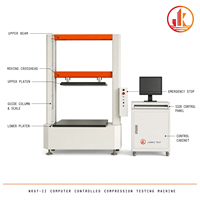 Machine d'essai de compression par micro-ordinateur 50kN pour tester la résistance à la compression des boîtes en carton