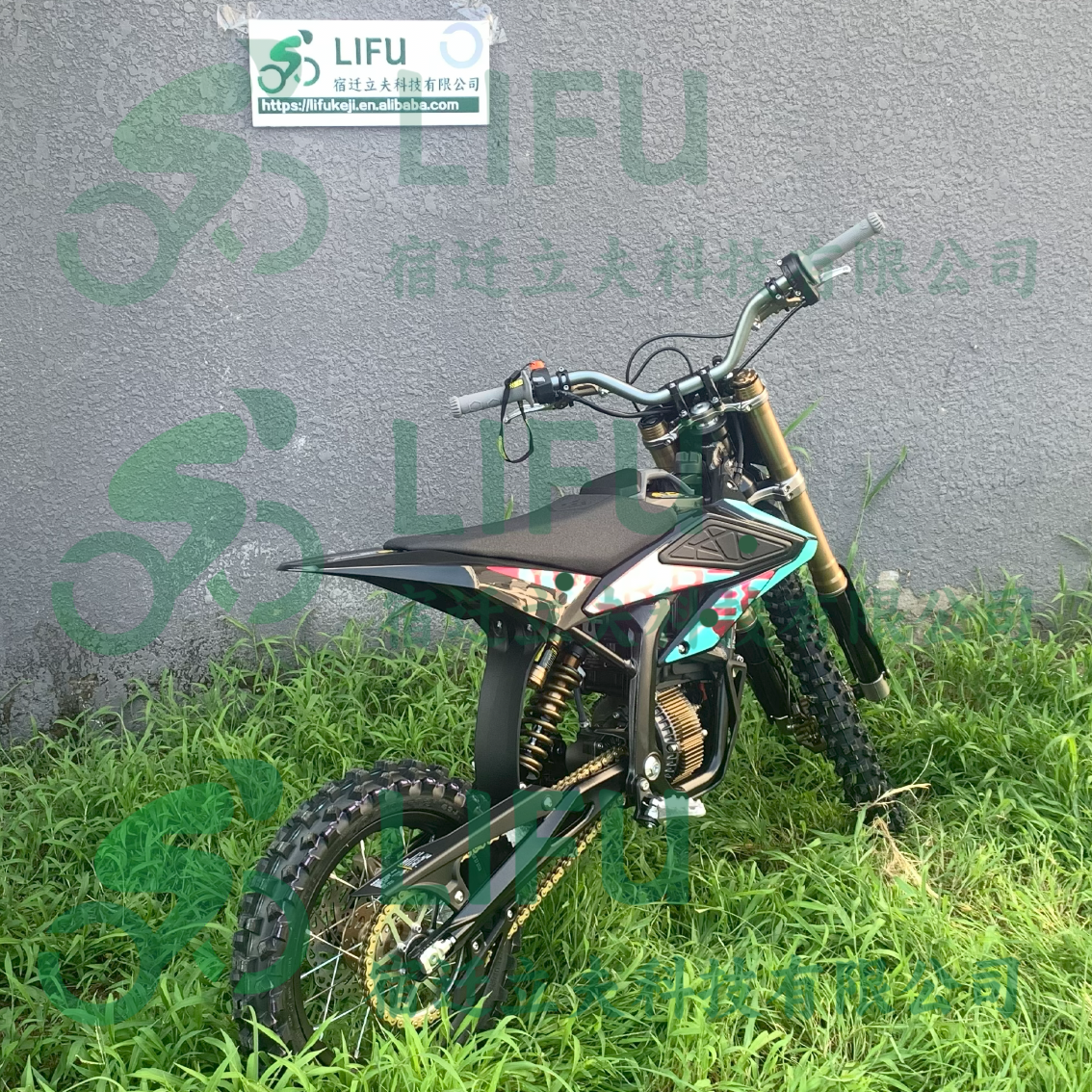 Электрический велосипед S Ron Hyperbe 5000W с усовершенствованной системой подвески Dirtbike S Ron E Bike